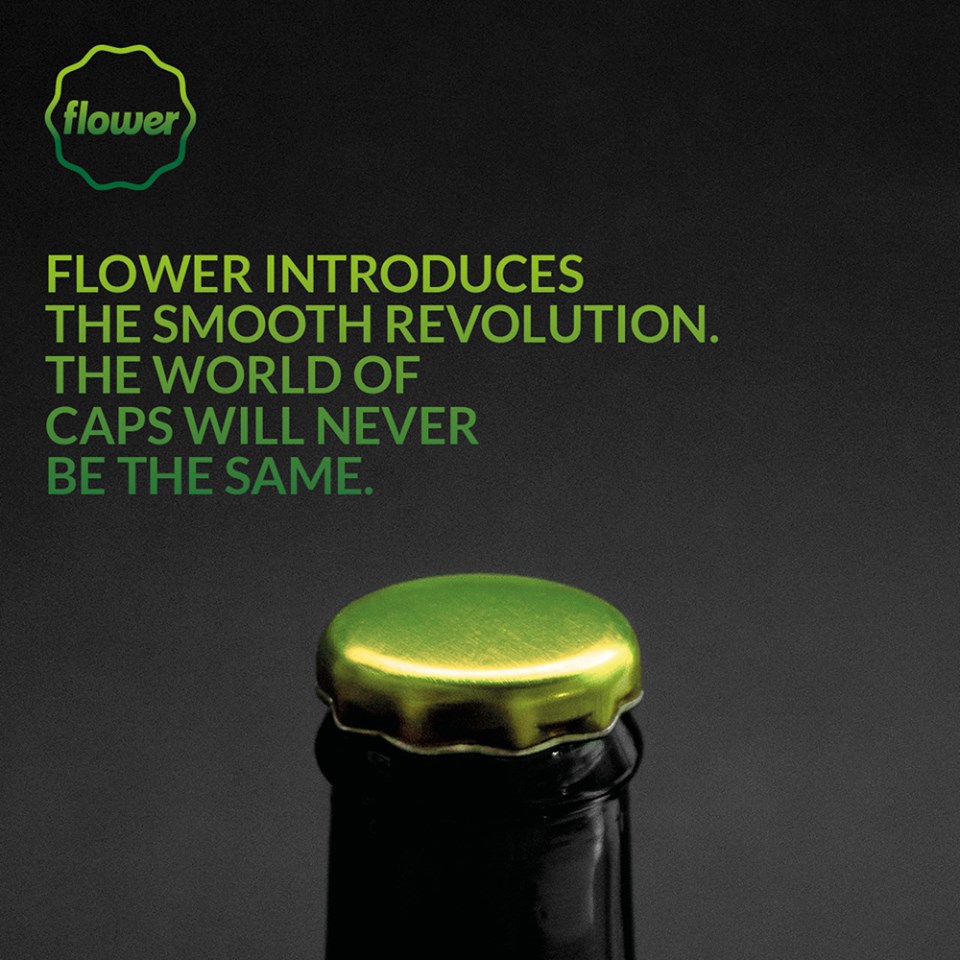 Flower - Smooth revolution in Pry-off closures